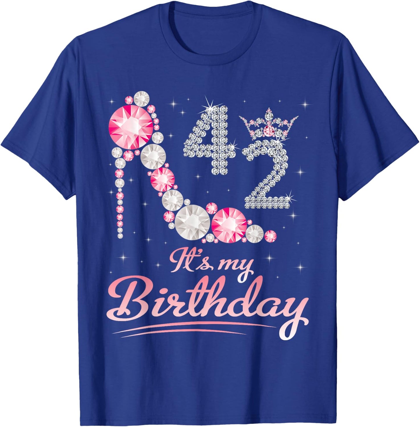 42 Years Old It's My Birthday Happy To Me You Mommy Daughter T-Shirt - T-Shirt | Royal