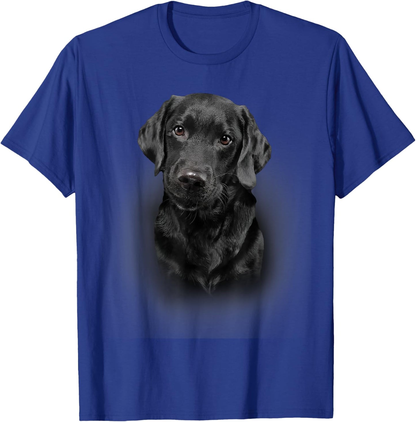 Black Labrador Dad Mom Retriever Lab Owner Dog Lover Cute T-Shirt - T-Shirt | Royal