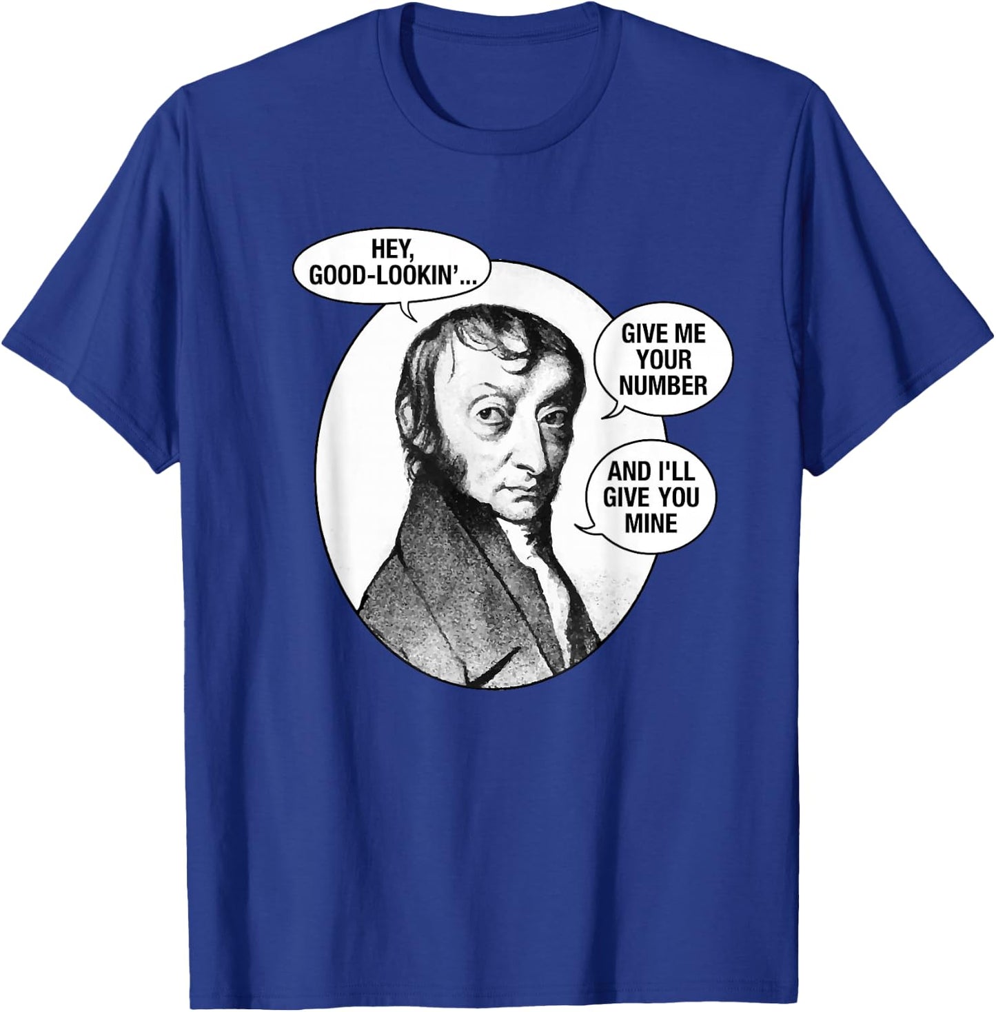 Funny Avogadro's Number Mole Day Chemistry Pun T-Shirt - T-Shirt | Royal