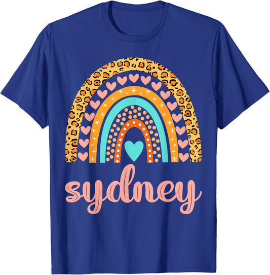 Sydney Sydney Name Birthday Shirt Gift T-Shirt - T-Shirt | Royal