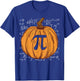 Funny Pumpkin Pie Halloween Fall Thanksgiving Pumpkin Pi T-Shirt - T-Shirt | Royal