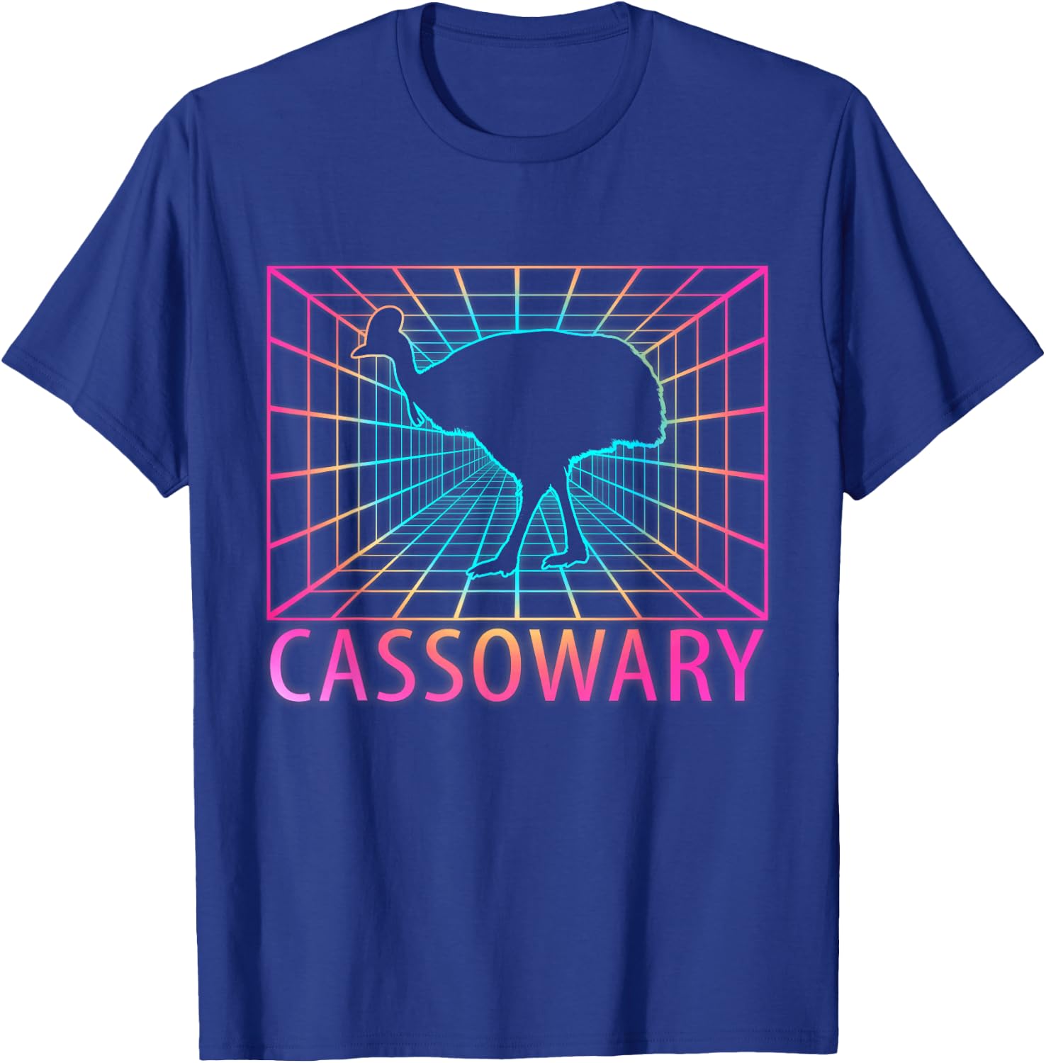 Cassowary Bird Gift T-Shirt - T-Shirt | Royal