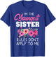 Youngest Sister Shirt Rules Don't Apply To Me Matching , Black T-Shirt - T-Shirt | Royal