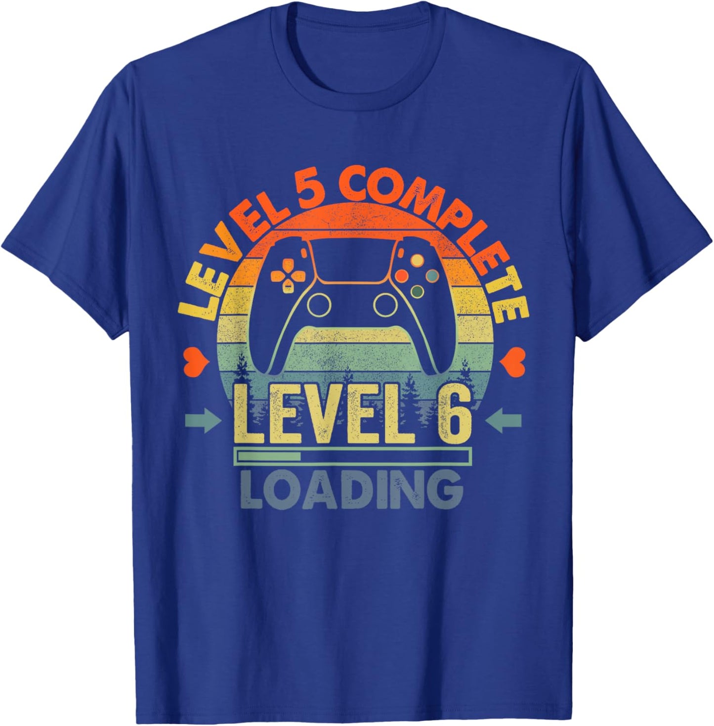 Level 5 Complete 5 Anniversary Gift 5th Wedding Anniversary T-Shirt - T-Shirt | Royal