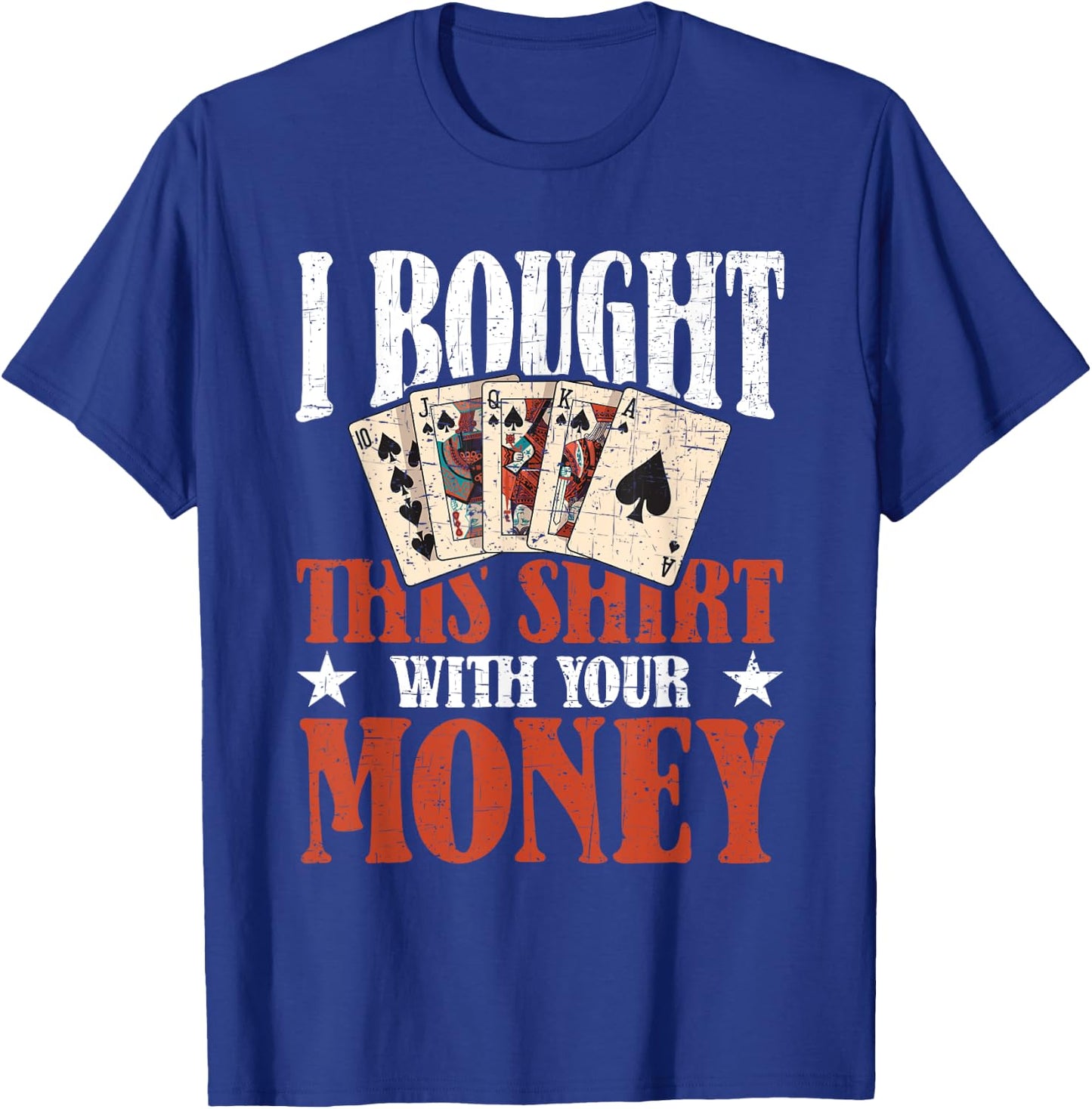Funny Casino Poker Outfit - Poker T-Shirt - T-Shirt | Royal
