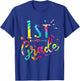1st Grade Tie Dye Shirt First Grade Shirs Back To School T-Shirt - T-Shirt | Royal