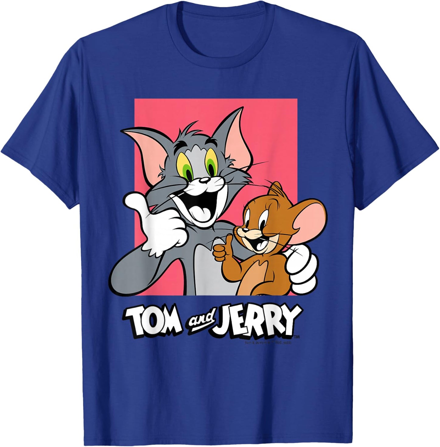 Tom & Jerry Thumbs Up T-Shirt - T-Shirt | Royal