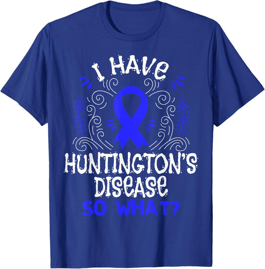Huntington's Disease Gift - HD Awareness T-Shirt - T-Shirt | Royal