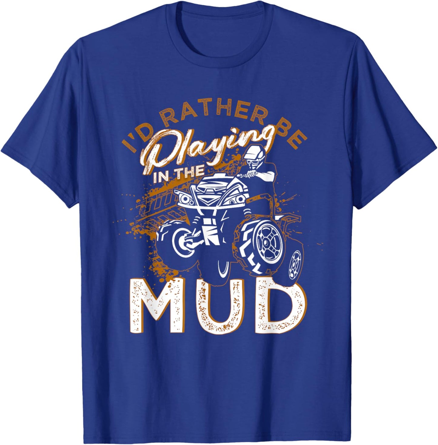 Quad motocross bike biker T-Shirt - T-Shirt | Royal
