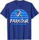 Vintage Parkour Find Your Own Way Freerunning Parkour T-Shirt - T-Shirt | Royal