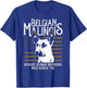 Belgian Malinois American Flag German Shepherd Police K9 Art T-Shirt - T-Shirt | Royal