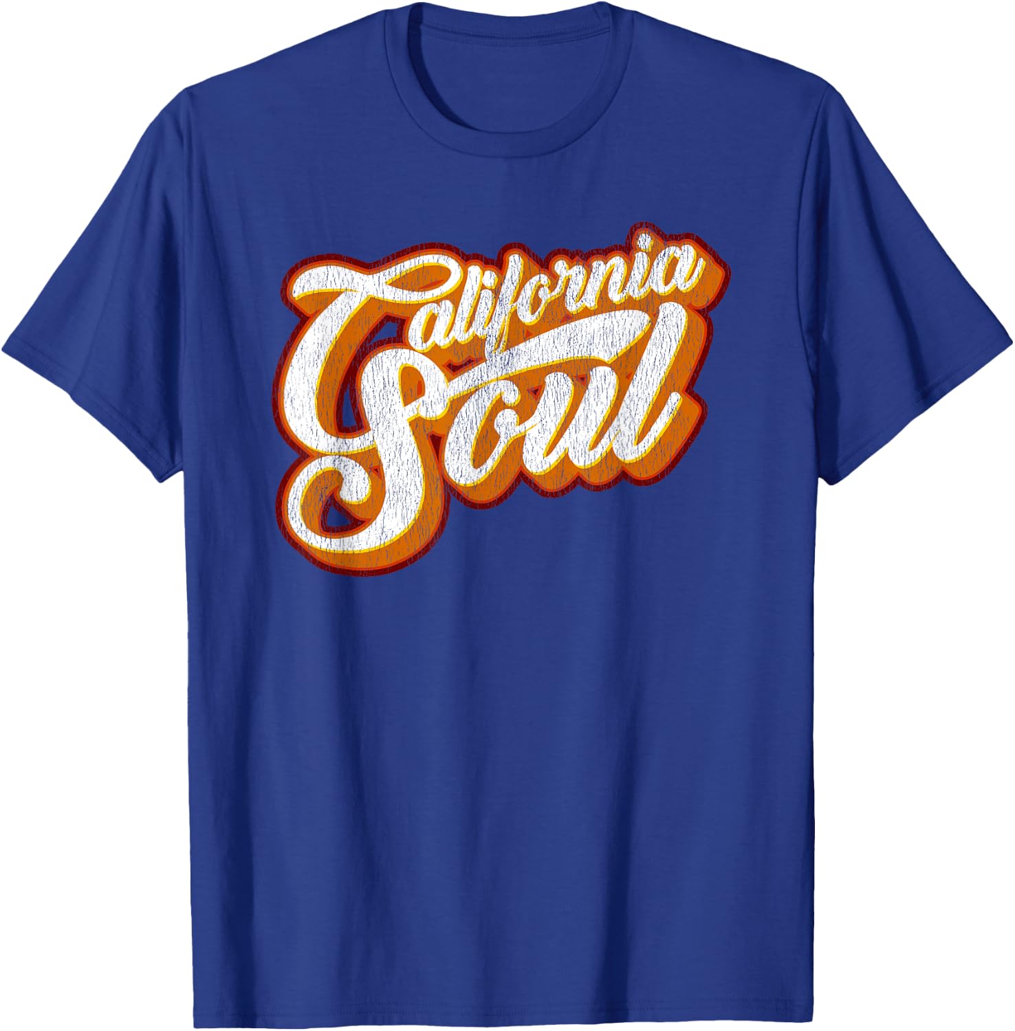 California Soul Retro T-Shirt - T-Shirt | Royal