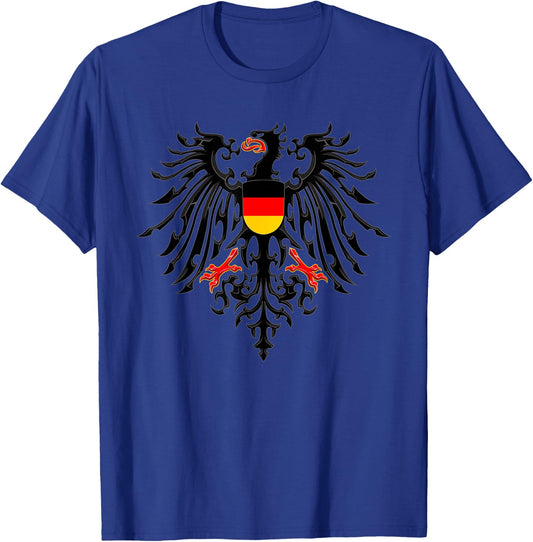 Germany Eagle Flag - German Eagle T-Shirt - T-Shirt | Royal