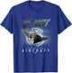 F-117 Stealth Attack Aircraft Veteran Pilot Gift T-Shirt - T-Shirt | Royal