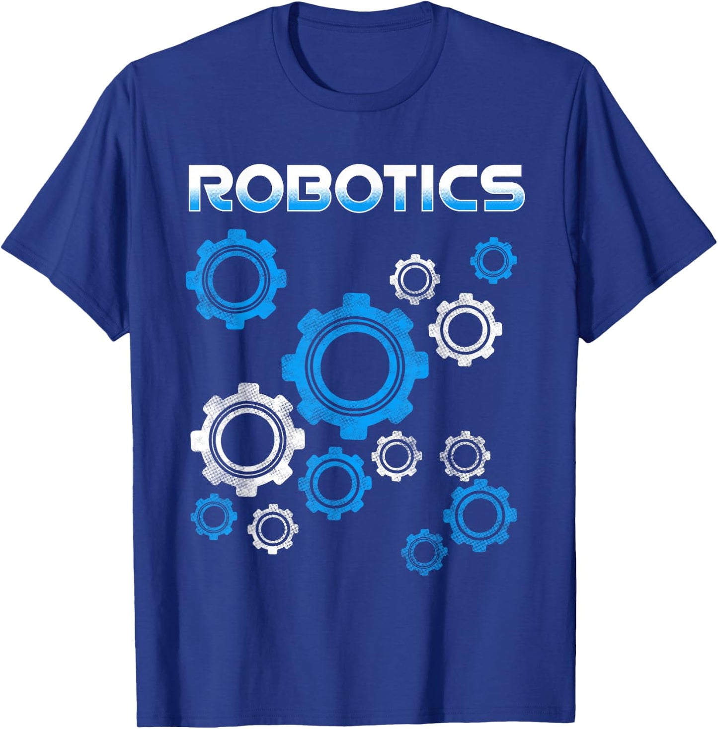 Robotic Shirts Robot Engineers Technology Cyborg Gift T-Shirt - T-Shirt | Royal
