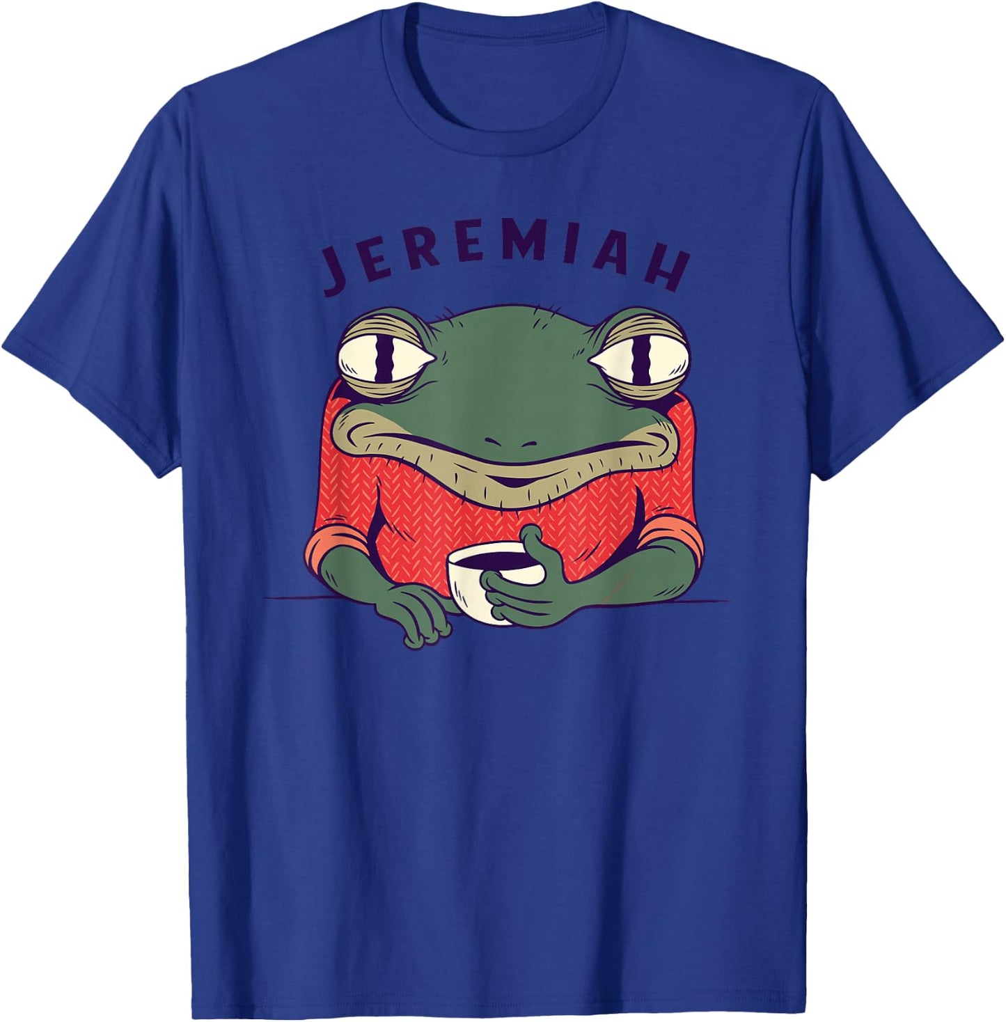Music Lovers Funny Jeremiah The Bullfrog Retro Music T-Shirt - T-Shirt | Royal