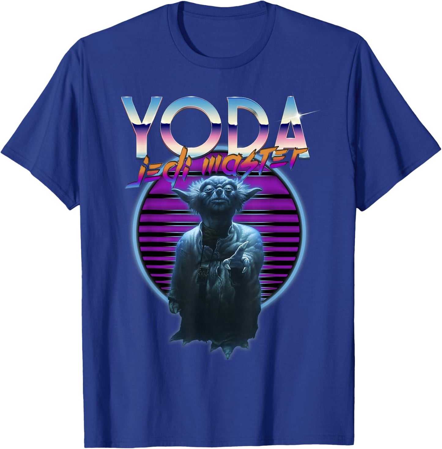 Star Wars Yoda Jedi Master The Ultimate Retro 80's T-Shirt - T-Shirt | Royal