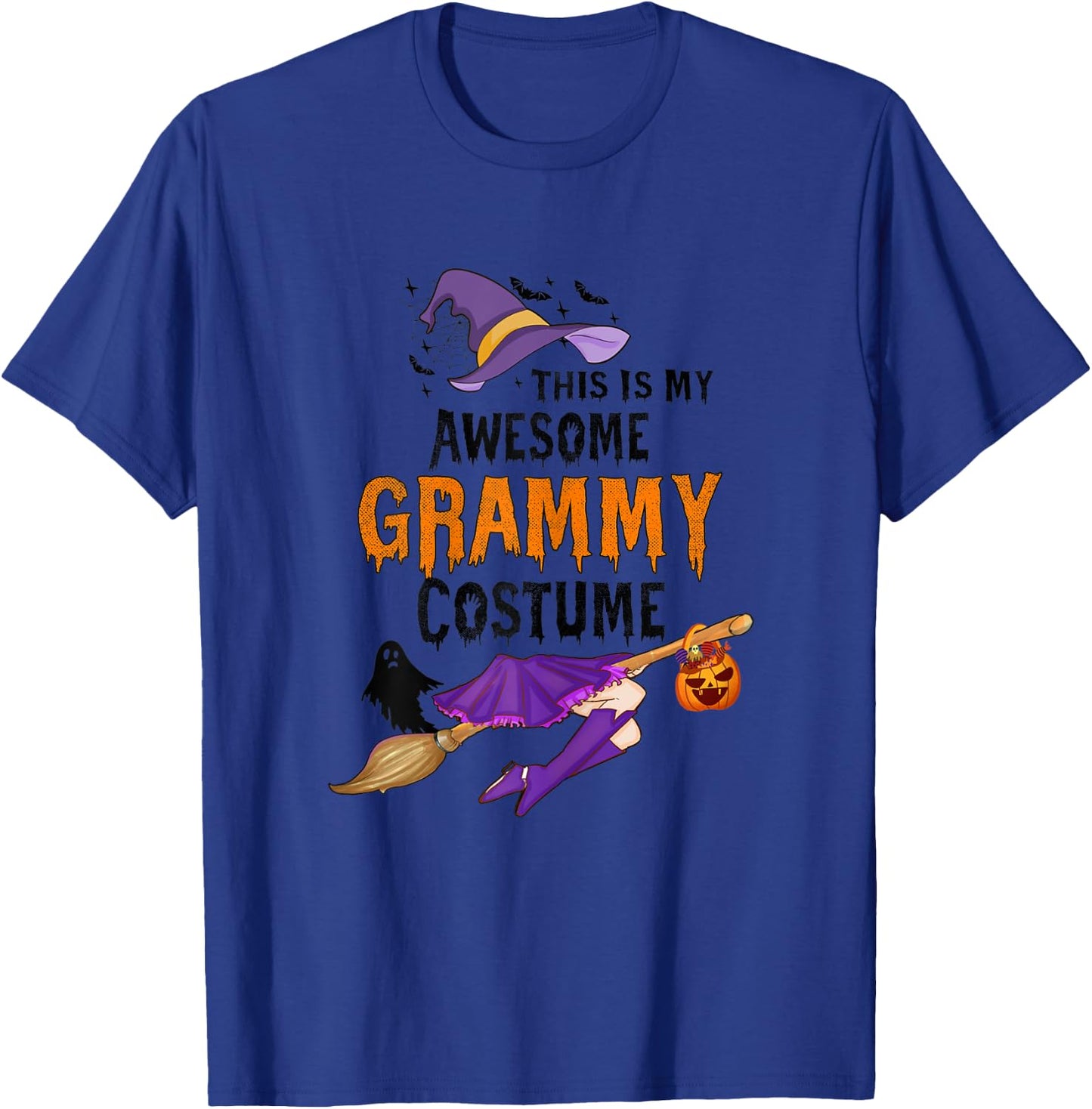 This Is My Awesome Grammy Costume Halloween Spooky Women T-Shirt - T-Shirt | Royal