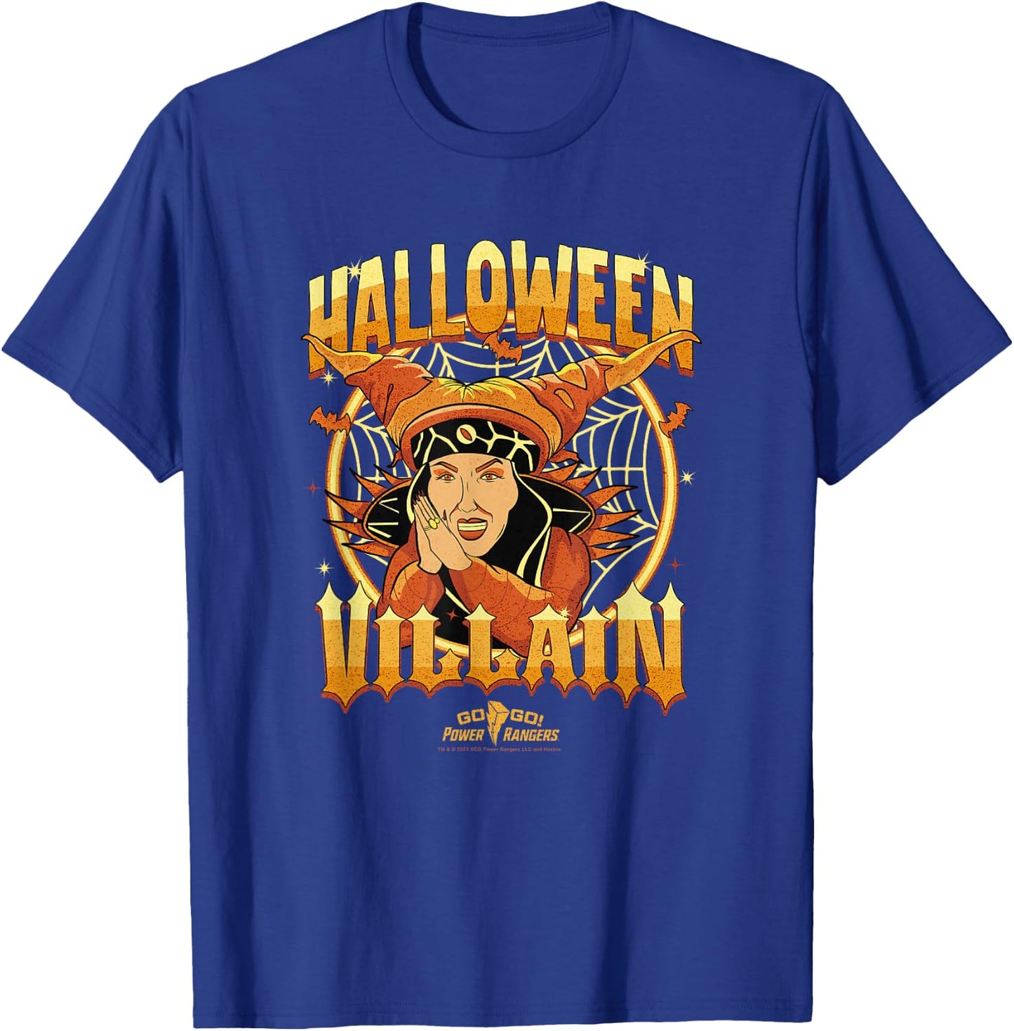 Power Rangers Halloween Rita Repulsa Halloween Villain Logo T-Shirt - T-Shirt | Royal