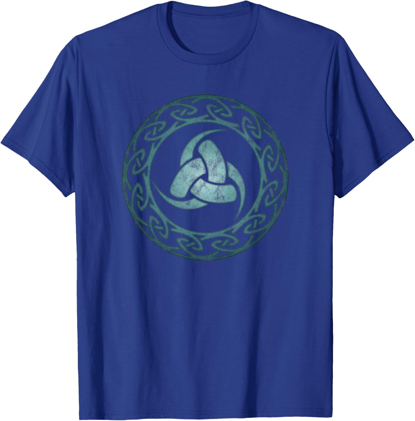 Triple Horn of Odin, Celtic knots, symbol, Nordic, Thor Loki T-Shirt - T-Shirt | Royal
