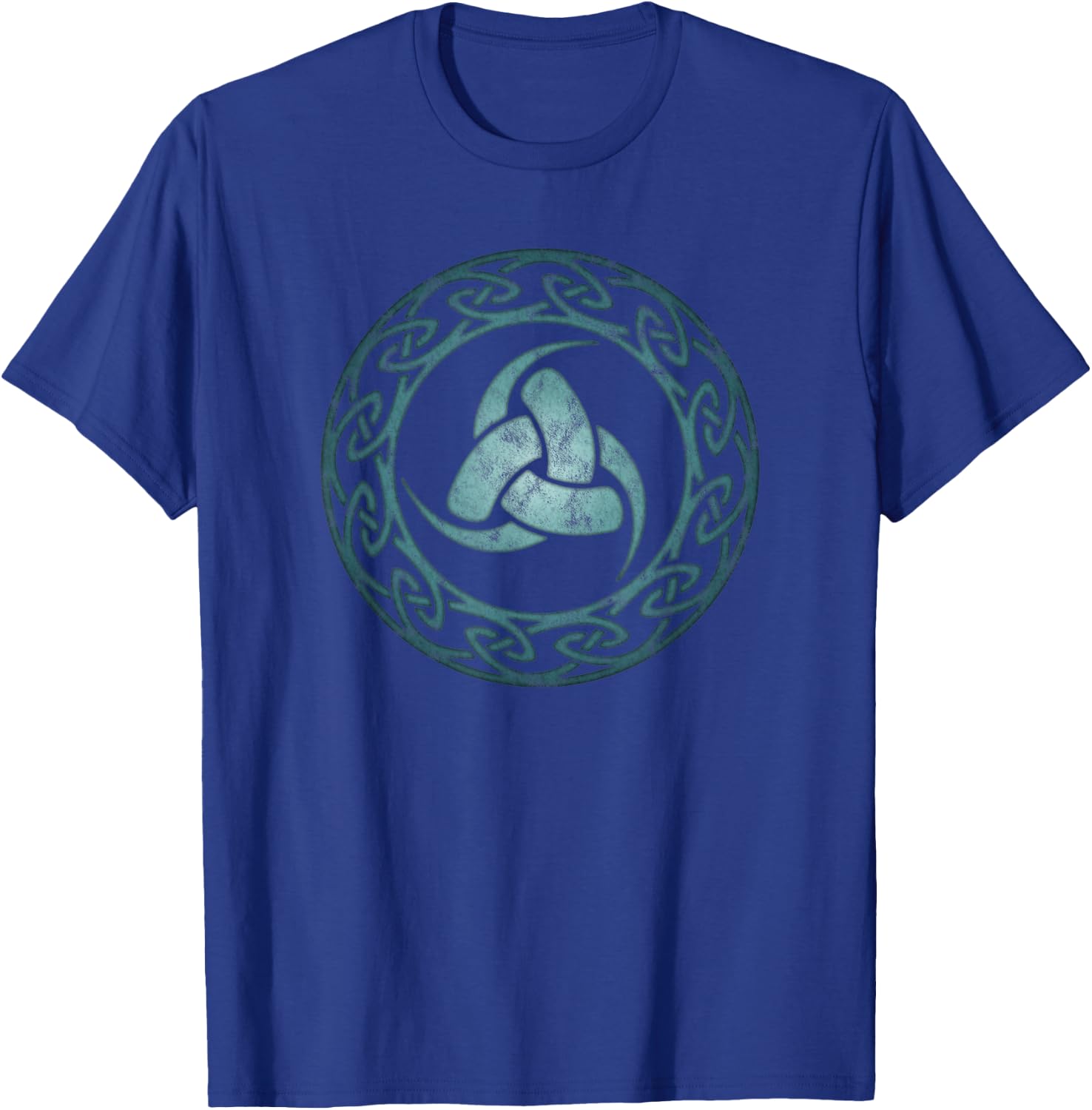 Triple Horn of Odin, Celtic knots, symbol, Nordic, Thor Loki T-Shirt - T-Shirt | Royal