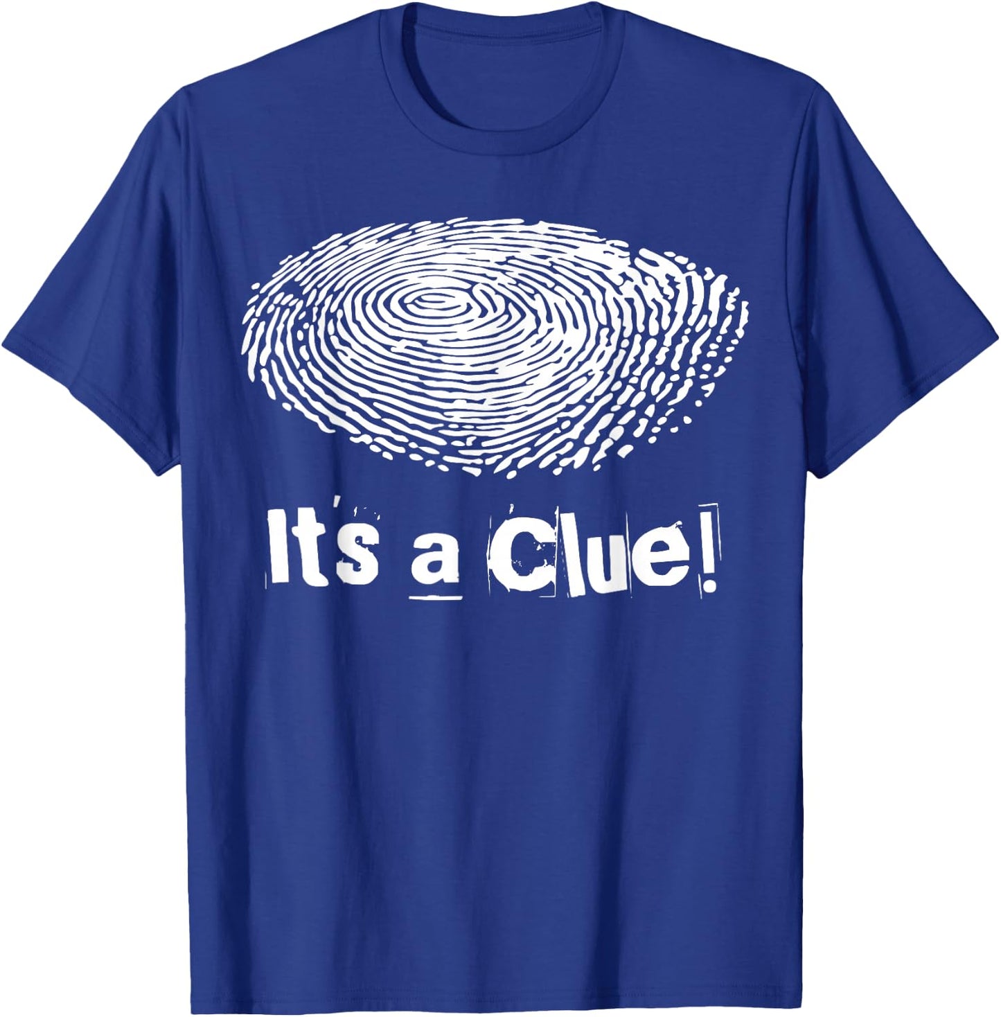 Detective Clue Private Investigator Operative Police Officer T-Shirt - T-Shirt | Royal