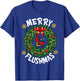 Xmas Merry Flushmas Plumber Christmas Holiday Funny Pajama T-Shirt - T-Shirt | Royal