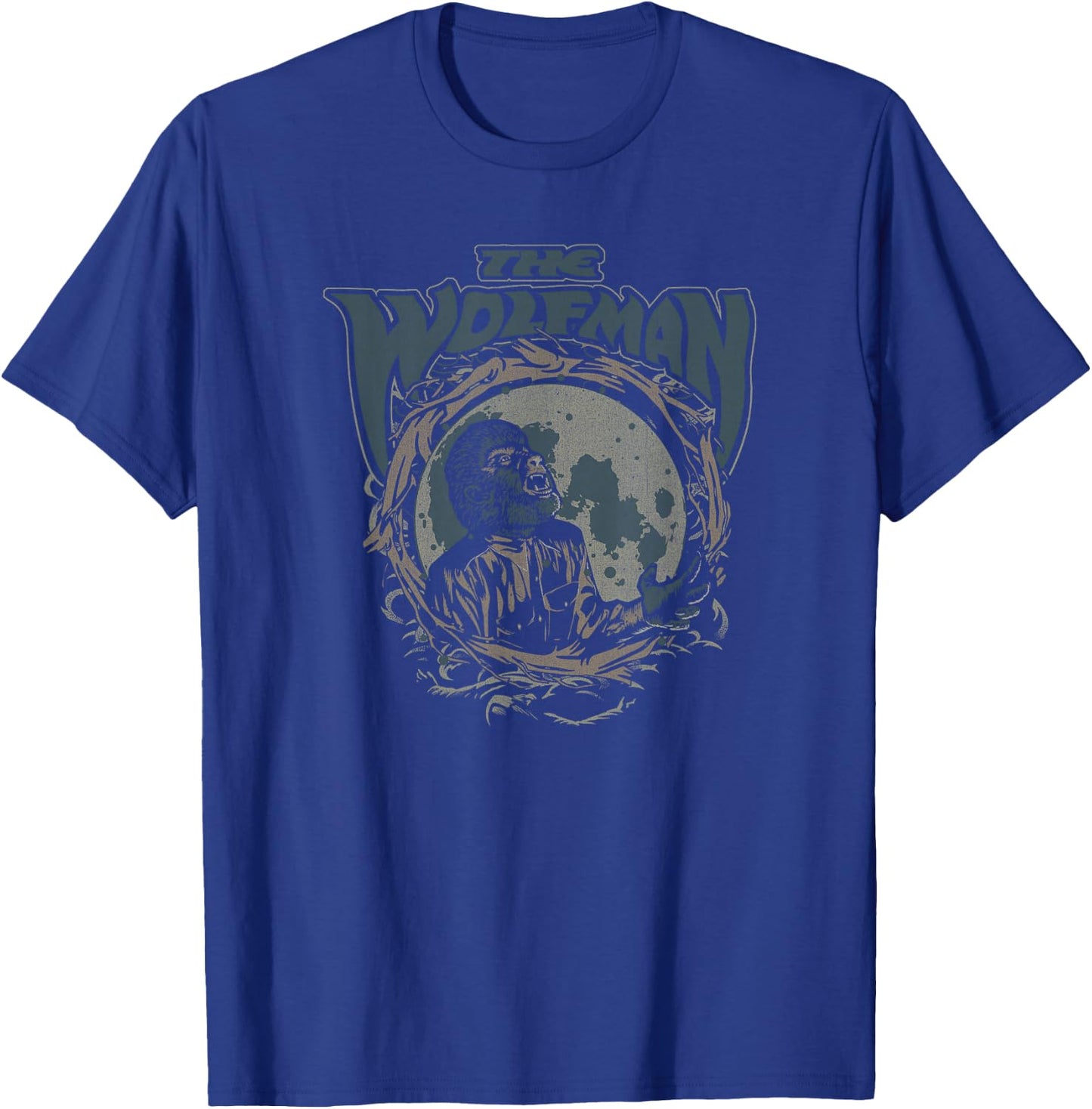 Universal Monsters The Wolfman Howls T-Shirt - T-Shirt | Royal