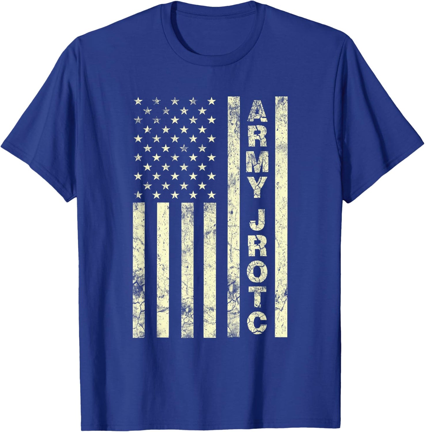 Cool United States Army USA Junior ROTC US Flag Army JROTC T-Shirt - T-Shirt | Royal