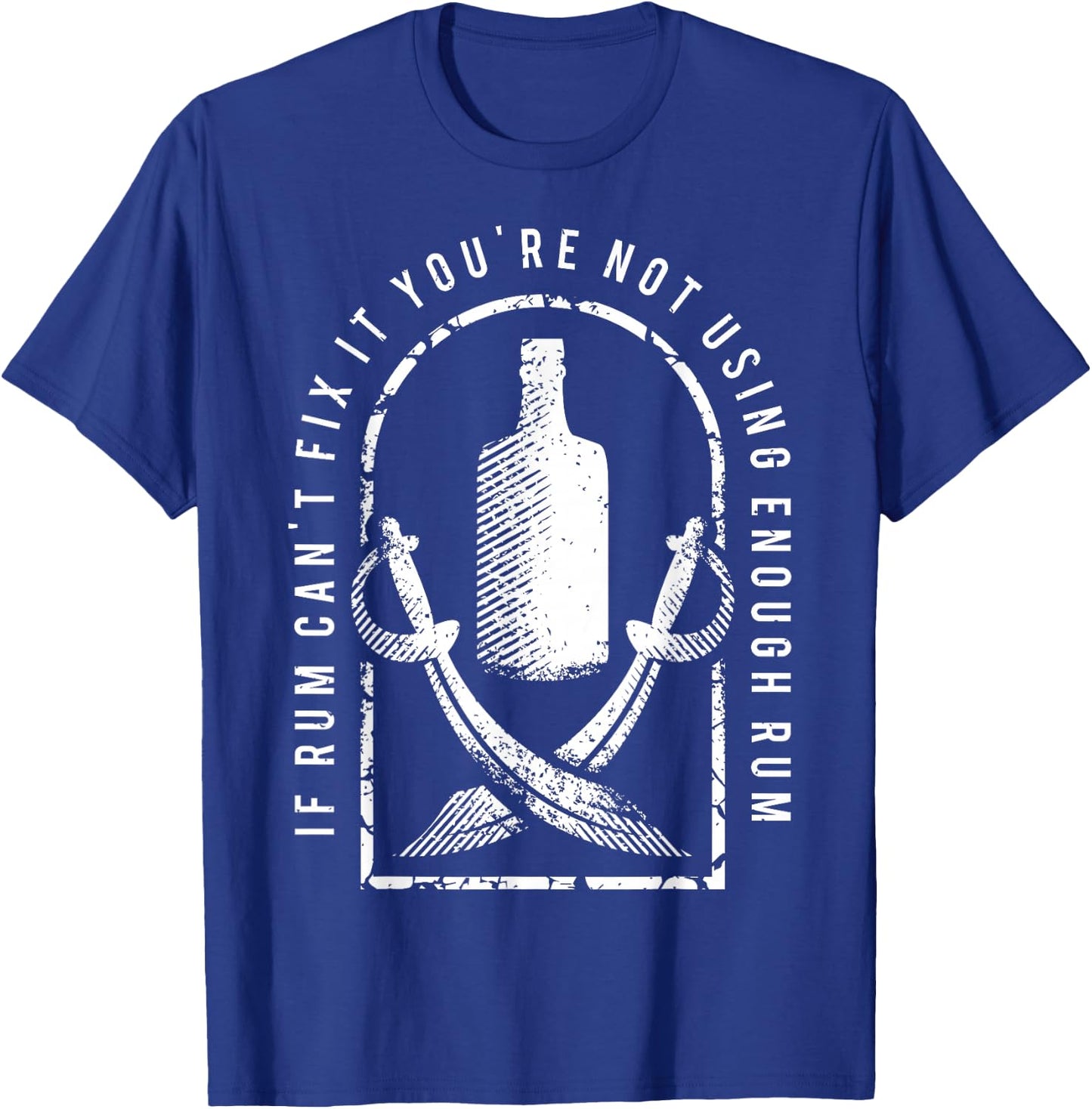 Funny Pirate Freebooter Buccaneer Caribbean Adventure Shirt T-Shirt - T-Shirt | Royal