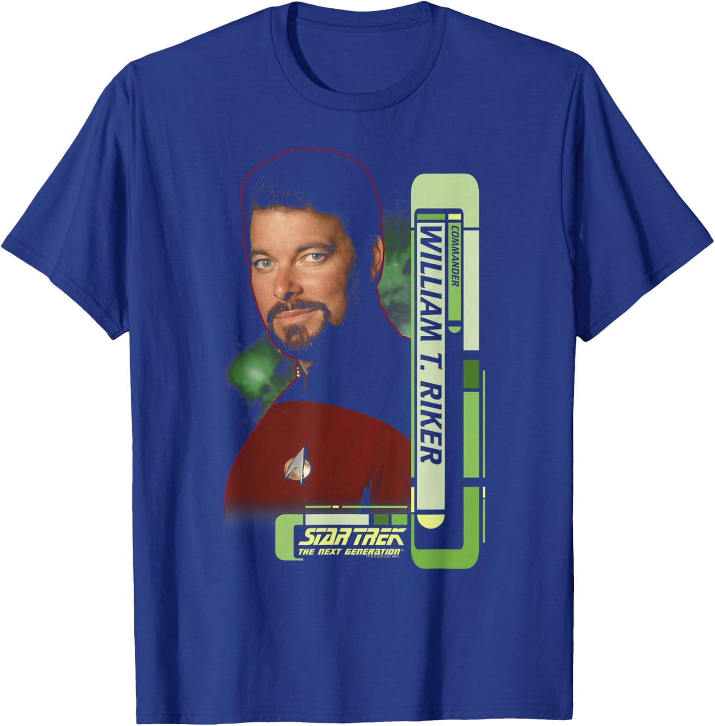 Star Trek Riker T-Shirt - T-Shirt | Royal
