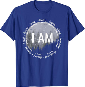 I Am A Child Of The Most High God Jesus Vintage Distressed T-Shirt - T-Shirt | Royal