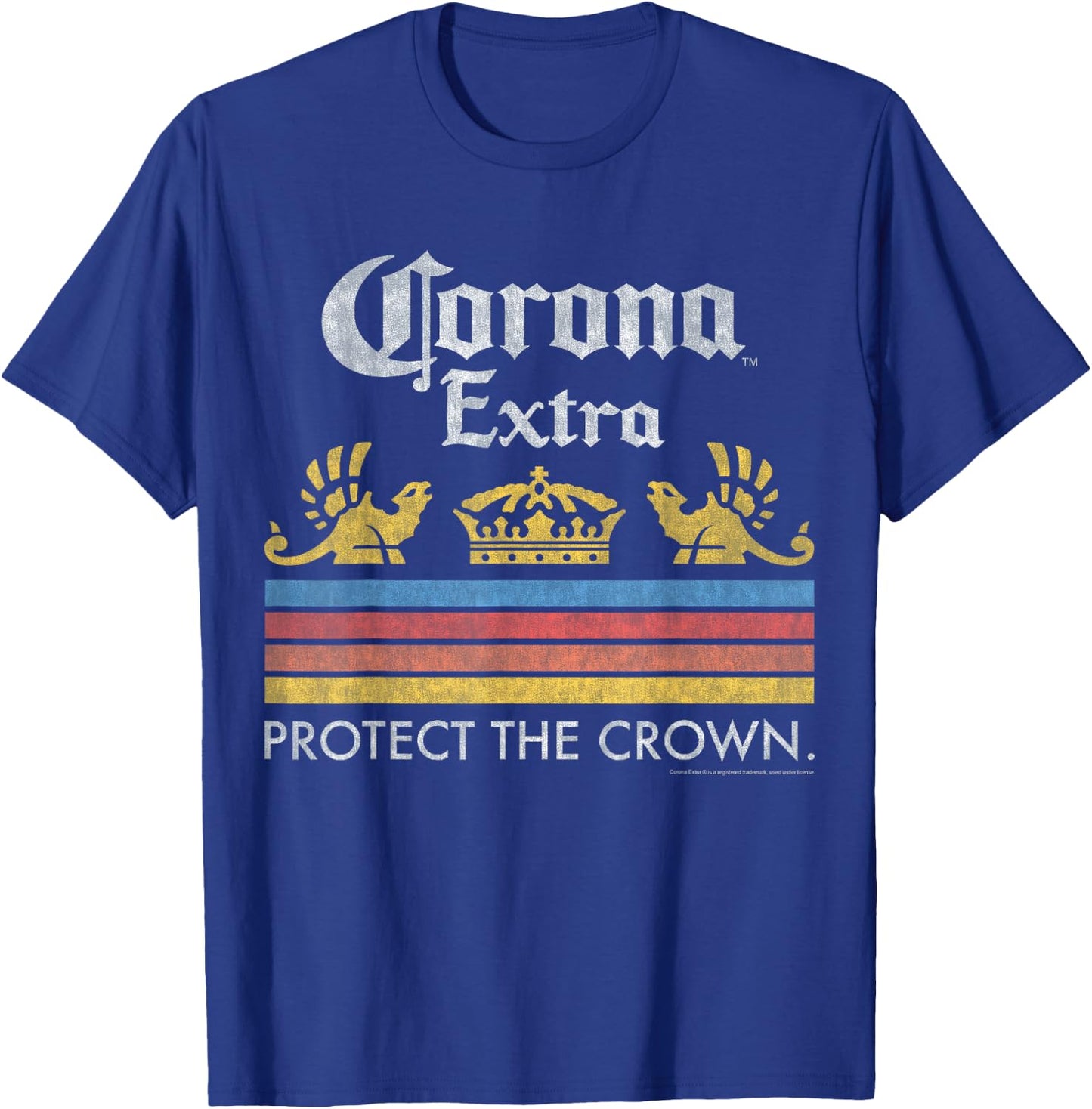 Corona Protect the Crown Graphic T-Shirt - T-Shirt | Royal
