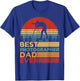 Best Photographer Dad Ever Vintage Photographer Father's Day T-Shirt - T-Shirt | Royal