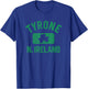 Tyrone N. Ireland Gym Style Distressed Green Print T-Shirt - T-Shirt | Royal