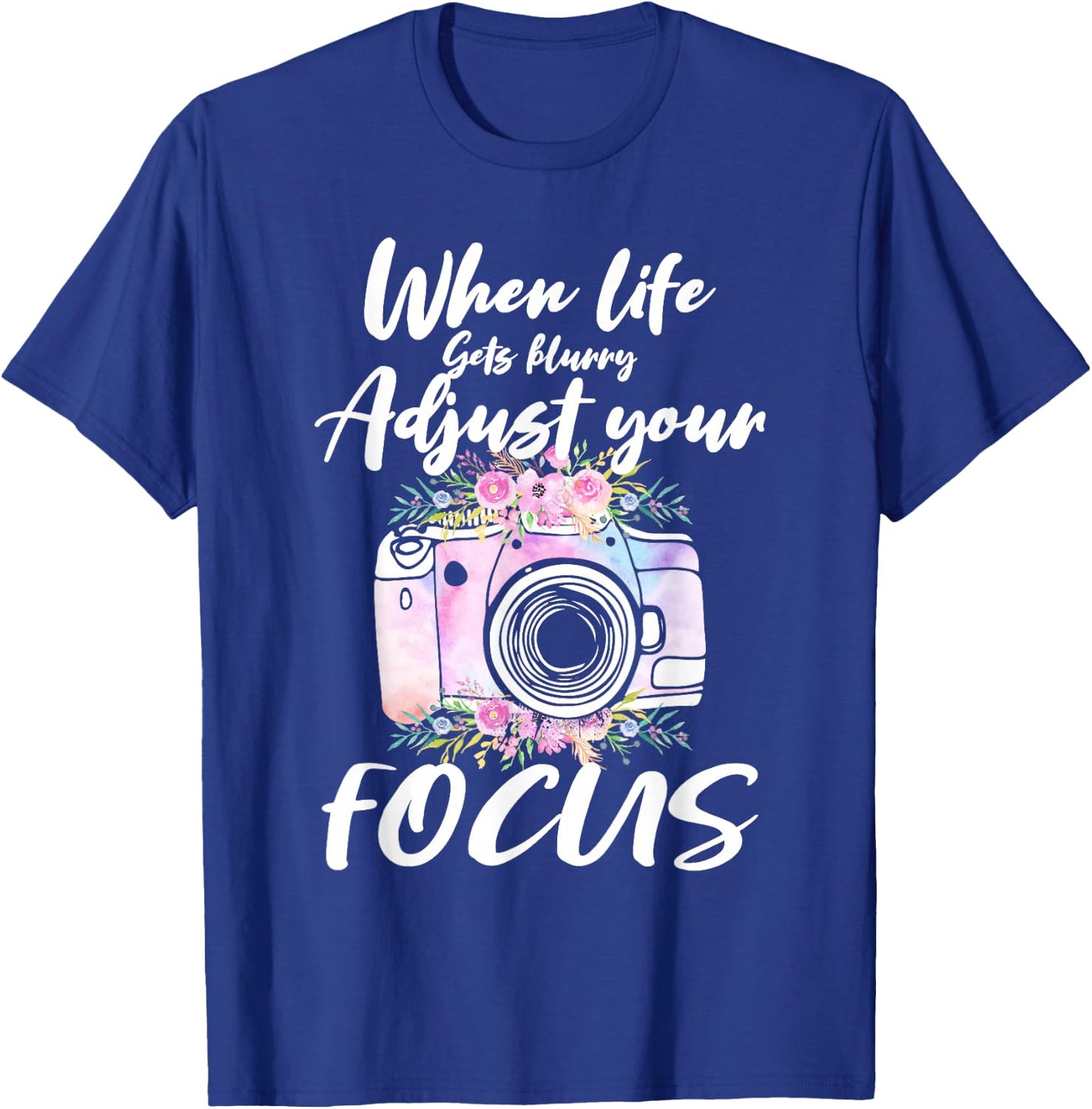 Photographer - Photography Camera T-Shirt - T-Shirt | Royal