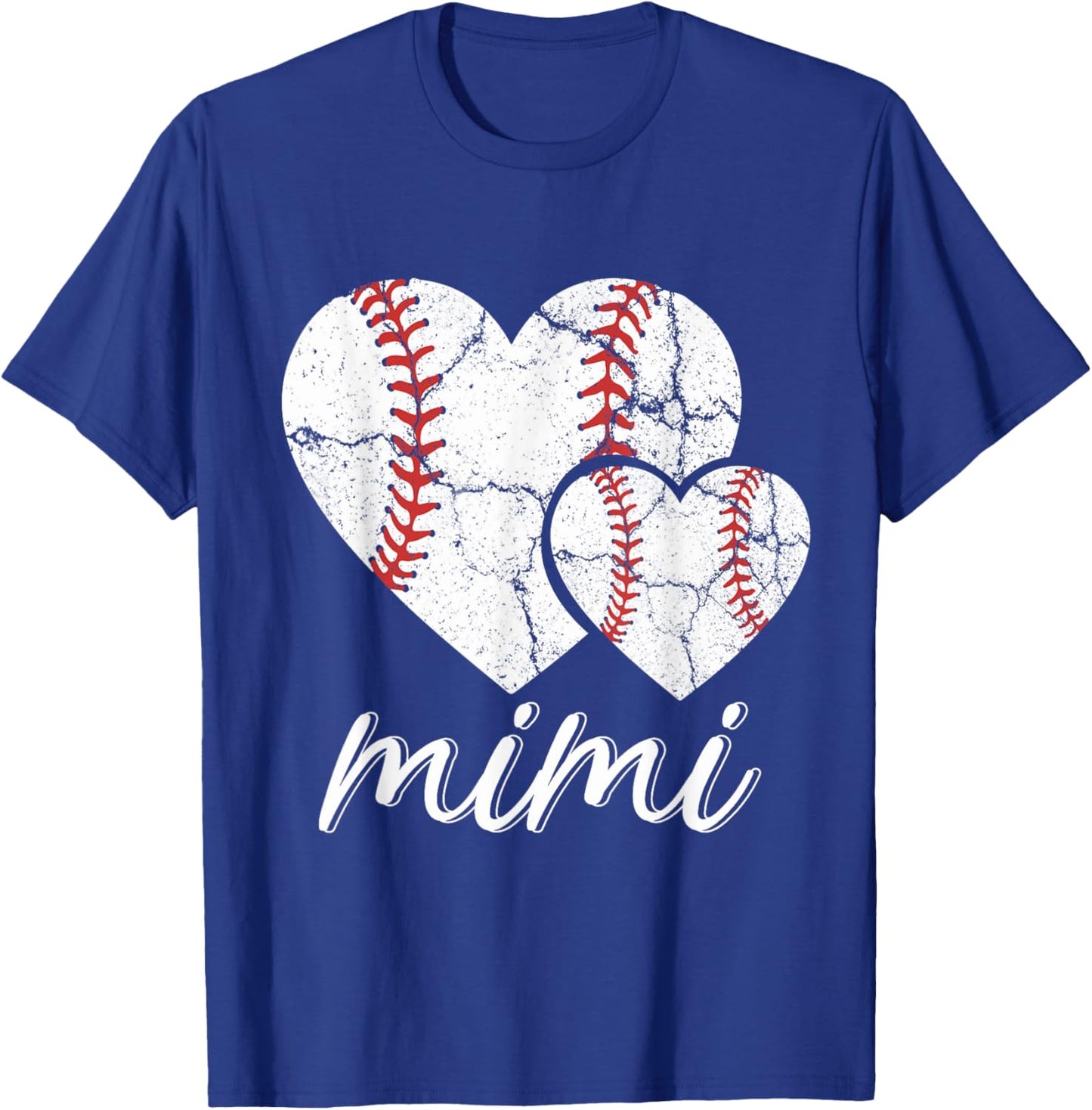 Baseball Mimi Mother's Day Baseball Gift T-Shirt - T-Shirt | Royal