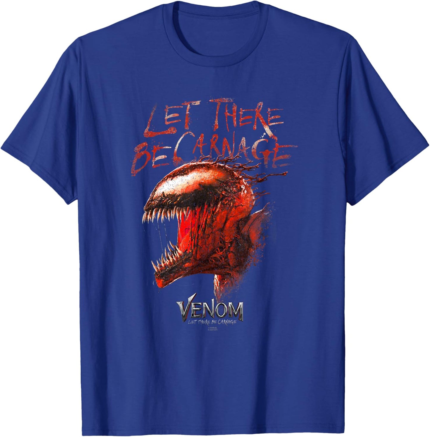 Marvel Venom: Let There Be Carnage Red Carnage Roar T-Shirt - T-Shirt | Royal