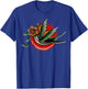 Traditional Swallow, American Old School Bird T-Shirt - T-Shirt | Royal