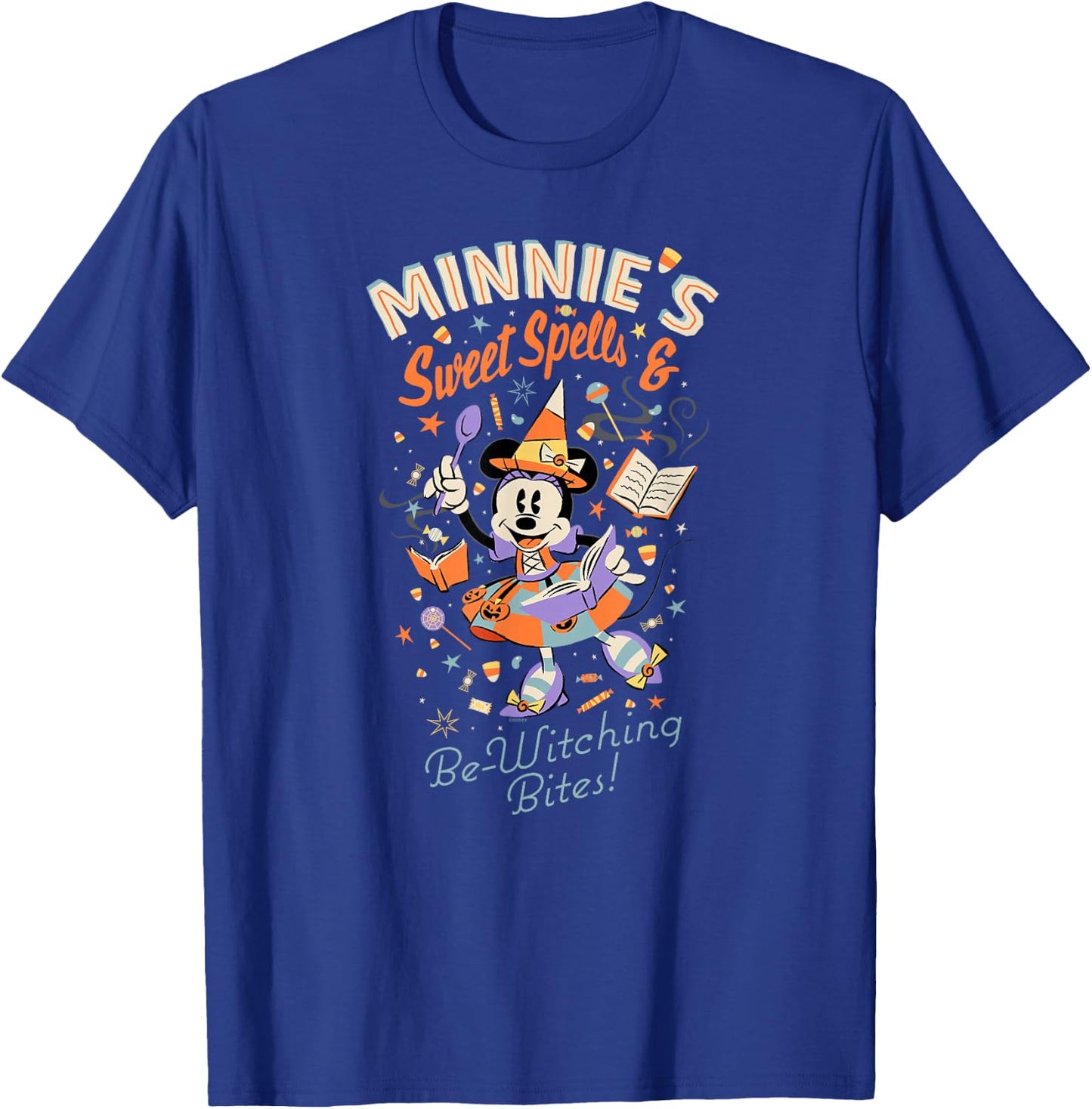 Disney Minnie’s Sweet Spells & Be-Witching Bites Halloween T-Shirt - T-Shirt | Royal