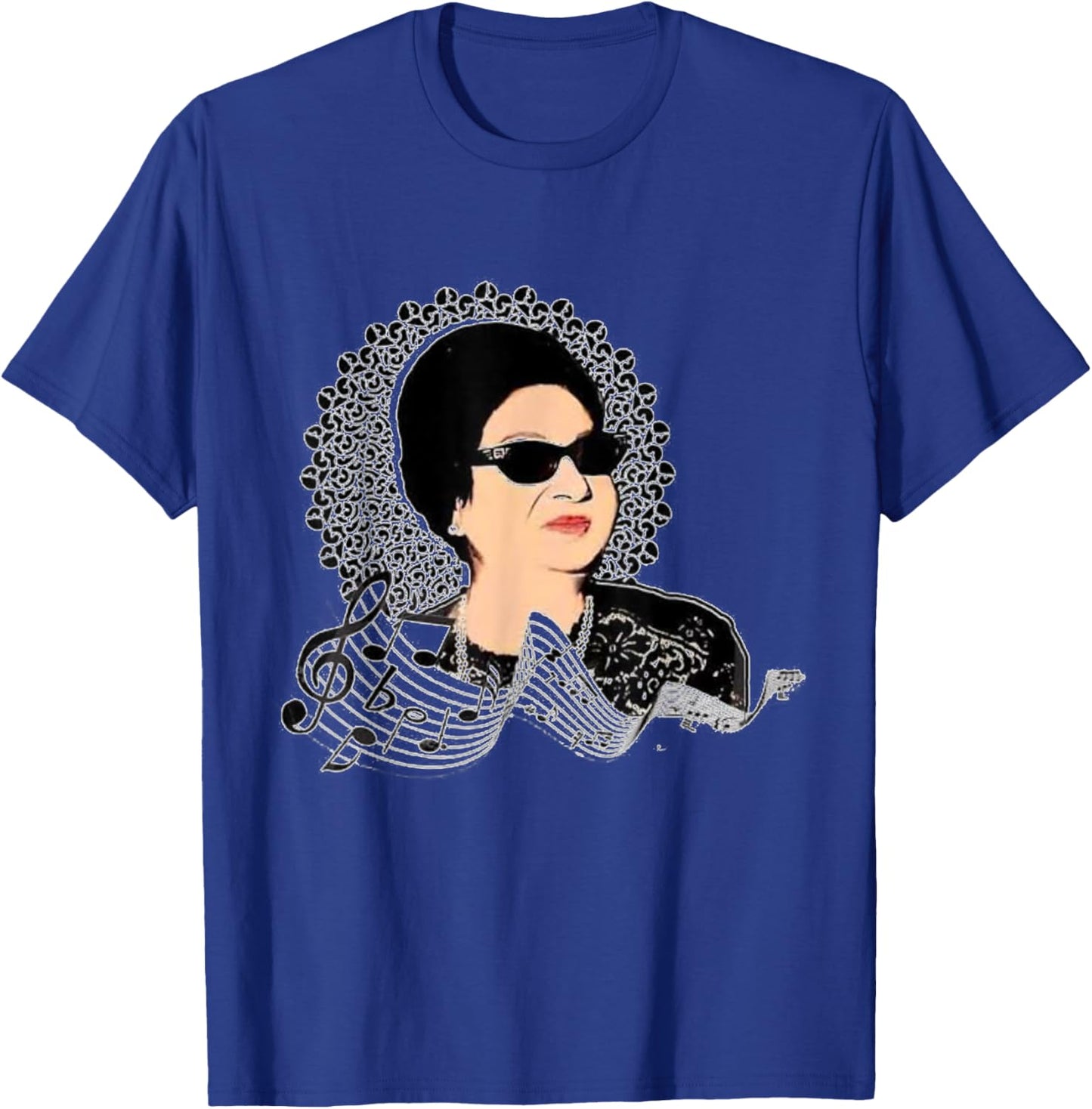 umm kulthum T-Shir Mama Letter Printed Mother Gifts 2021 T-Shirt - T-Shirt | Royal