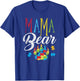 Autism Mama Bear Puzzle Piece Child Grunge Autistic T-Shirt - T-Shirt | Royal