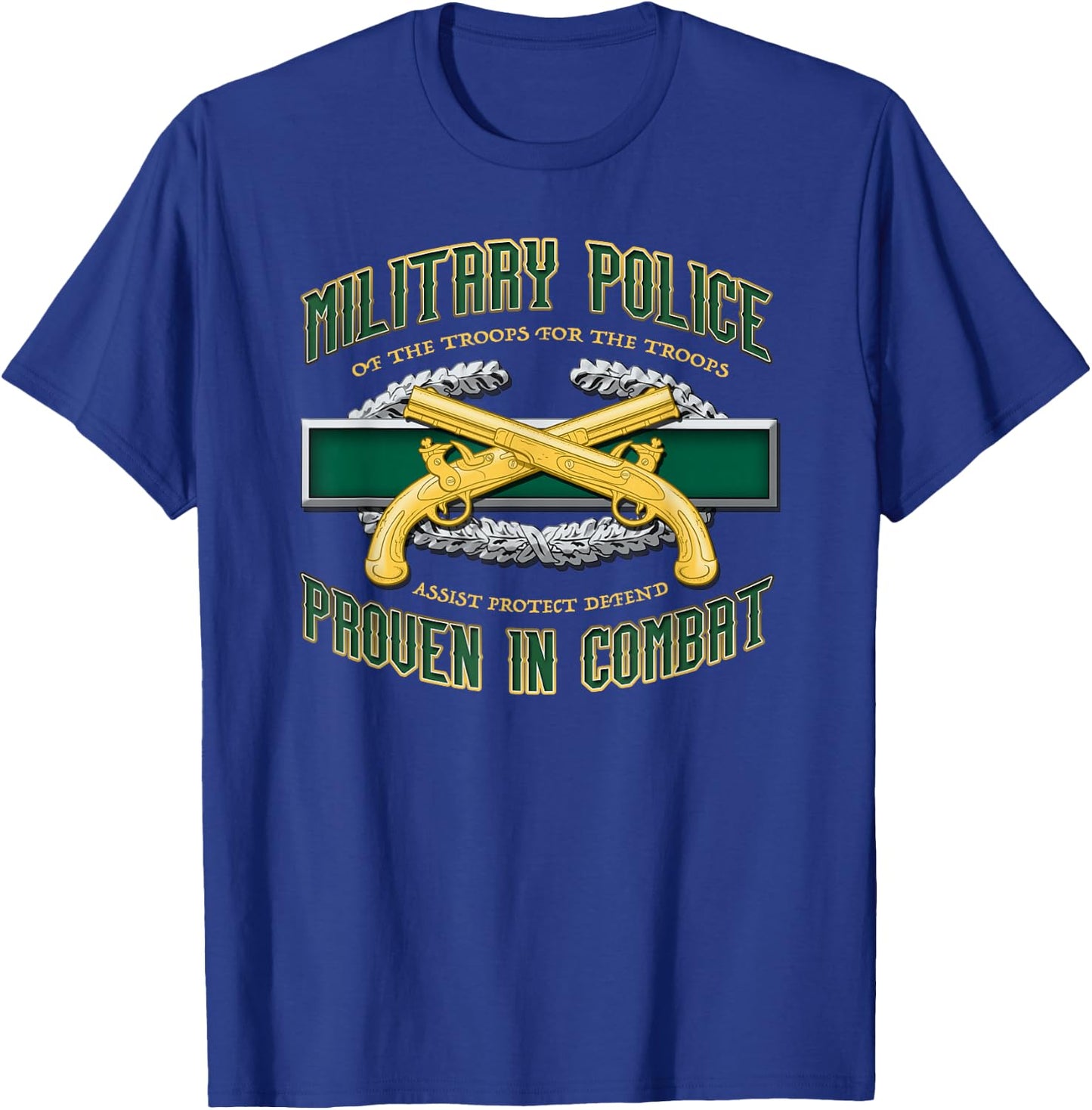 Military Police Proven in Combat T-Shirt - T-Shirt | Royal