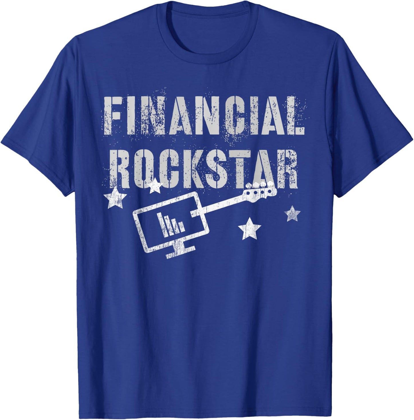 Finance Manager Financial Rockstar Accountant Executive CFO T-Shirt - T-Shirt | Royal