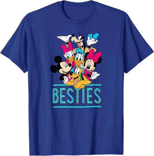 Disney - Mickey and Friends Besties T-Shirt - T-Shirt | Royal