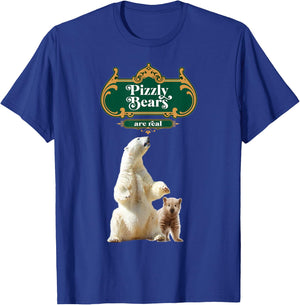 Pizzly Bears Are More Common Due To Global Warming T-Shirt - T-Shirt | Royal