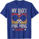 My Lucky Ping Pong Shirt for a Ping Pong Player Table tennis T-Shirt - T-Shirt | Royal