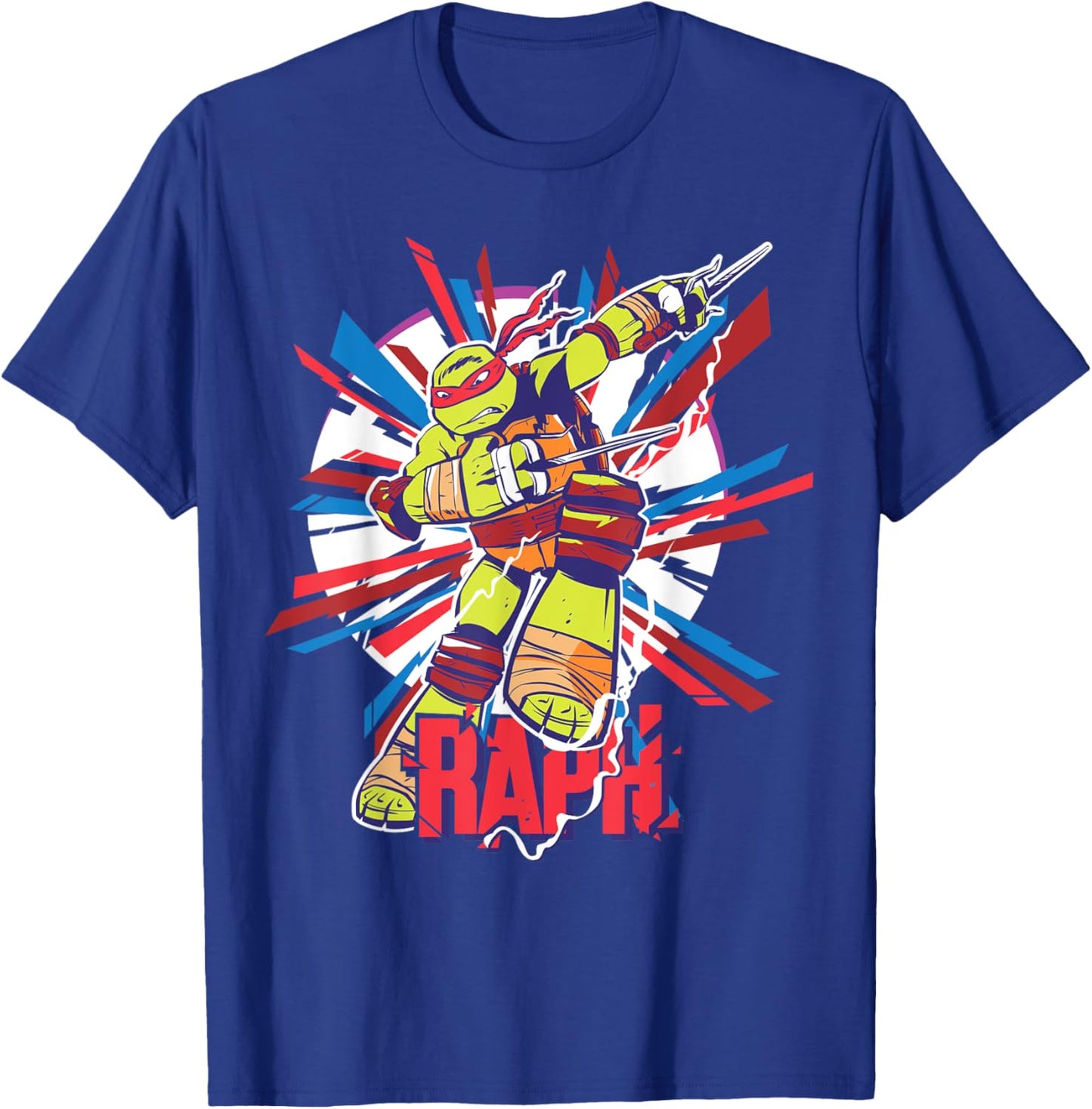 Teenage Mutant Ninja Turtles Raphael Raph T-Shirt - T-Shirt | Royal