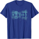Outdoor Forest Trees Reflection Wildlife Nature T-Shirt - T-Shirt | Royal