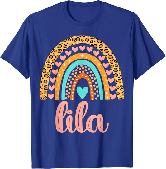 Lila Lila Name Birthday Shirt Gift T-Shirt - T-Shirt | Royal